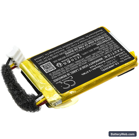JBL Wind 3 Replacement Battery, 3.7V, 1100mAh, Li-Polymer 2
