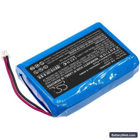 Jandy E33 Replacement Battery, 3.7V, 1800mAh, Li-ion 2