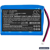 Jandy E33 Replacement Battery, 3.7V, 1800mAh, Li-ion 3