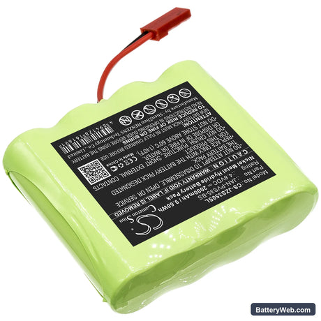 Jandy Zodiac S35 Remote Replacement Battery, 4.8V, 2000mAh, Ni-MH 2