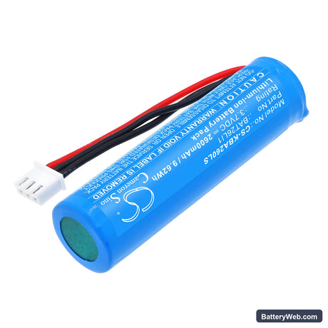 Kosnic BAT26LI1 Emergency Modules & Self Test Modules Replacement Battery, 3.7V, 2600mAh, Li-ion 2