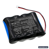 Kaba 132-512003 Replacement Battery, 4.8V, 1200mAh, Ni-CD 2