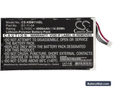 Kobo Vox Replacement Battery, 3.7V, 4000mAh, Li-Polymer 3