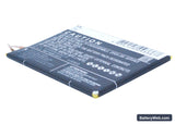 KOOBEE M3 Replacement Battery, 3.8V, 2650mAh, Li-Polymer 4