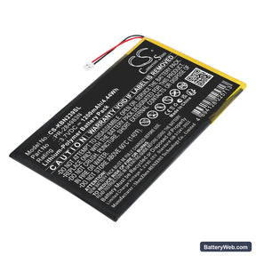 Kobo Clara HD N249 Replacement Battery, 3.7V, 1200mAh, Li-Polymer 1