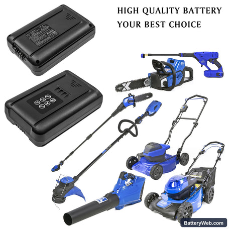 Kobalt 16 inch mower KM-1640-06 Replacement Battery, 40.0V, 6000mAh, Li-ion 1