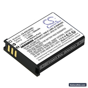 KOAMTAC KDC-250 Replacement Battery, 3.7V, 950mAh, Li-ion 1