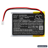 KOAMTAC KDC30 Replacement Battery, 3.7V, 500mAh, Li-Polymer 3