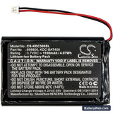 KOAMTAC KDC30 Replacement Battery, 3.7V, 1100mAh, Li-ion 3