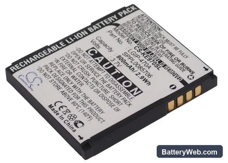LG KE970 Replacement Battery, 3.7V, 800mAh, Li-ion 1