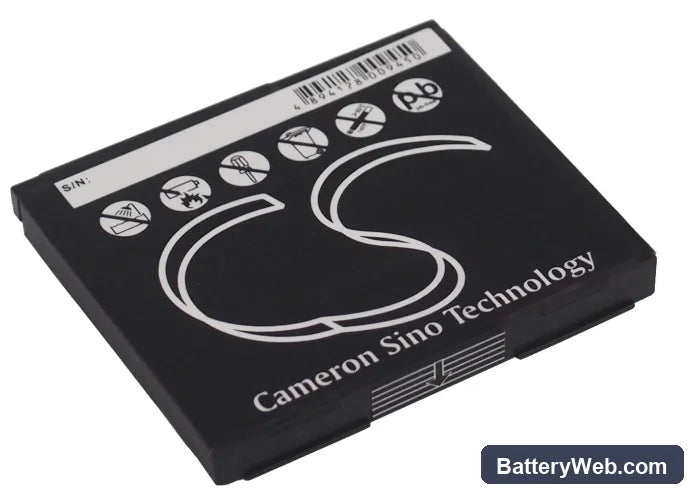 LG KE970 Replacement Battery, 3.7V, 800mAh, Li-ion 3