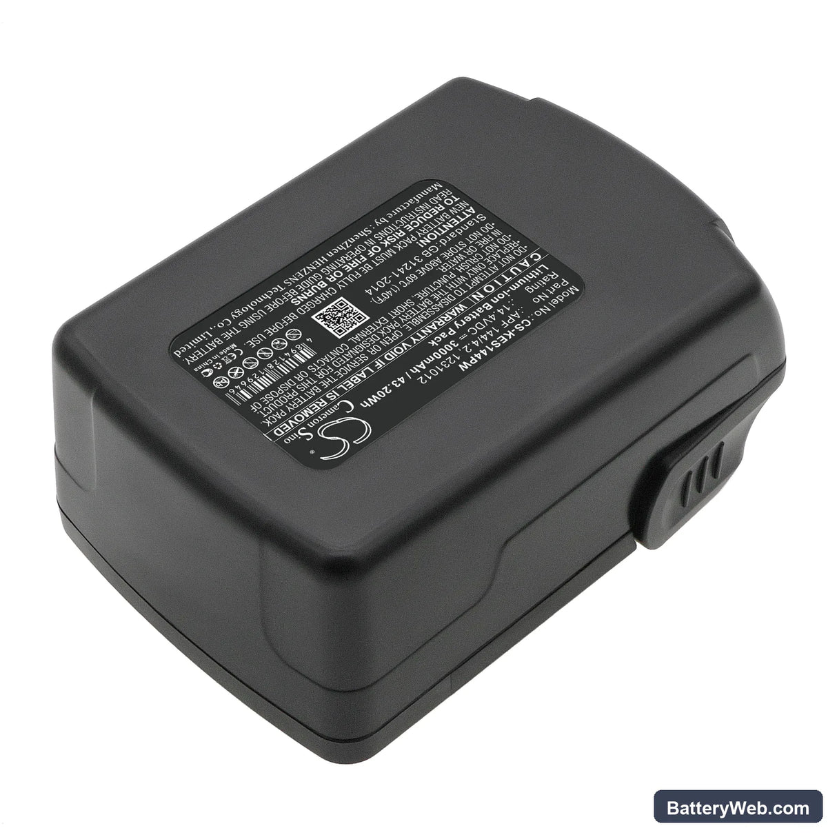 Kress 144 AFB Replacement Battery, 14.4V, 3000mAh, Li-ion 2