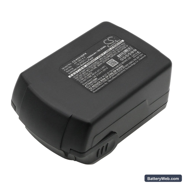 Kress 180 AFB Replacement Battery, 18V, 5000mAh, Li-ion 1