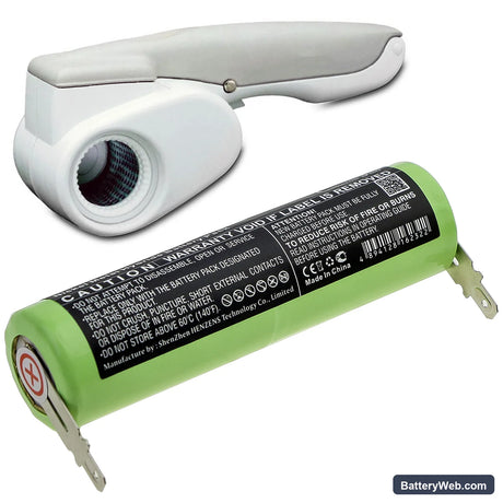Kenwood Grati FG100 Replacement Battery, 2.4V, 2200mAh, Ni-MH 4