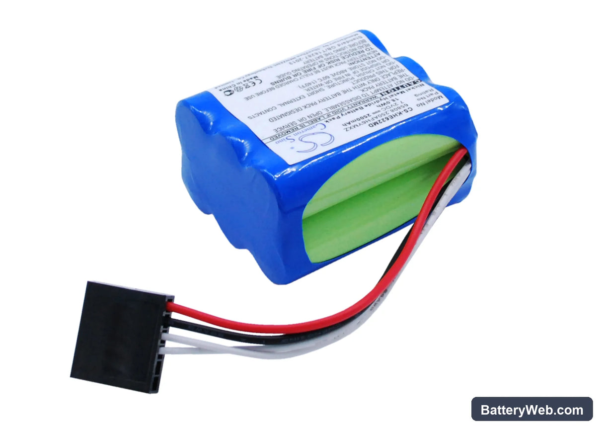 Keeler EP39-22079 Replacement Battery, 7.2V, 2500mAh, Ni-MH 3