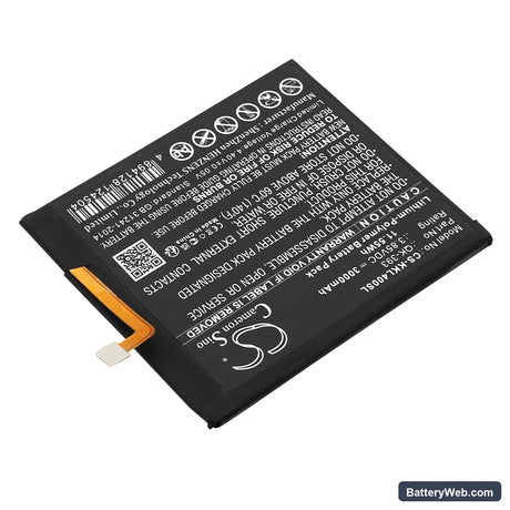 Qiku 360 N4 Replacement Battery, 3.85V, 3000mAh, Li-Polymer 2