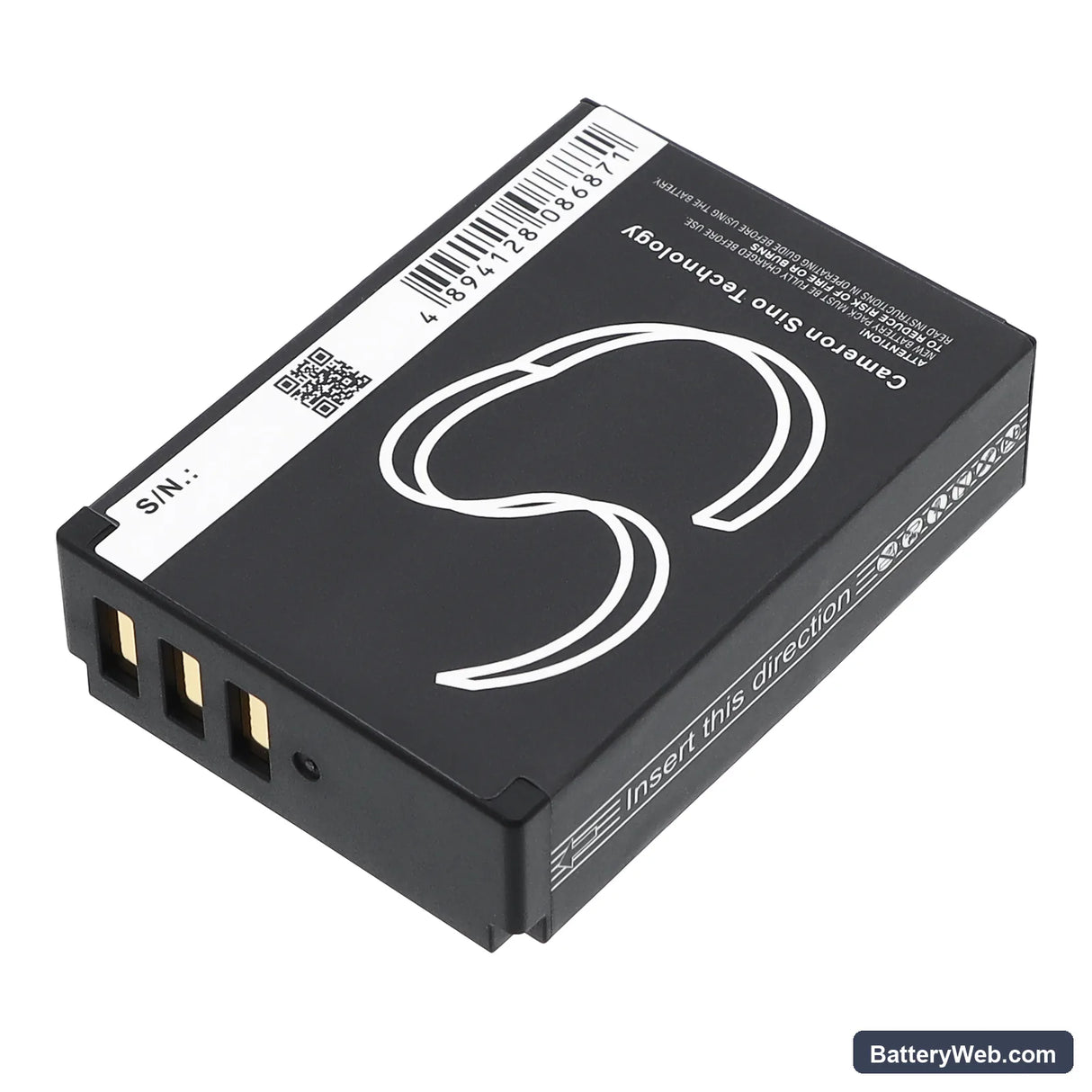Kodak PIXPRO S1 Replacement Battery, 7.4V, 850mAh, Li-ion 3