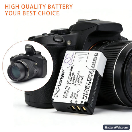 Kodak PIXPRO S1 Replacement Battery, 7.4V, 1150mAh, Li-ion 6