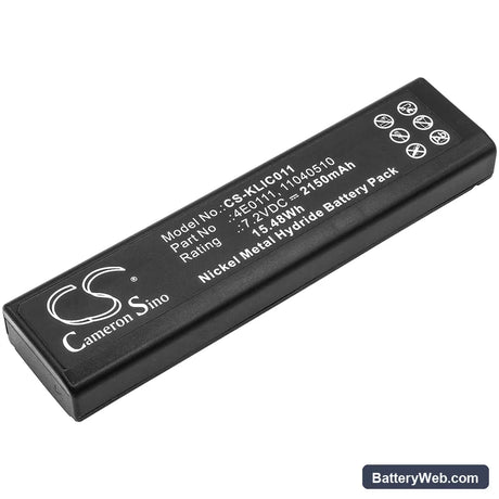 Canon EOS D2000 Replacement Battery, 7.2V, 2150mAh, Ni-MH 1
