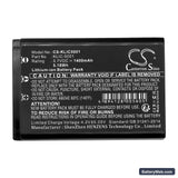 NEC NSIO-1000 Replacement Battery, 3.7V, 1400mAh, Li-ion 3