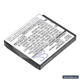 Agfa Optima 1338 Replacement Battery, 3.7V, 720mAh, Li-ion 2