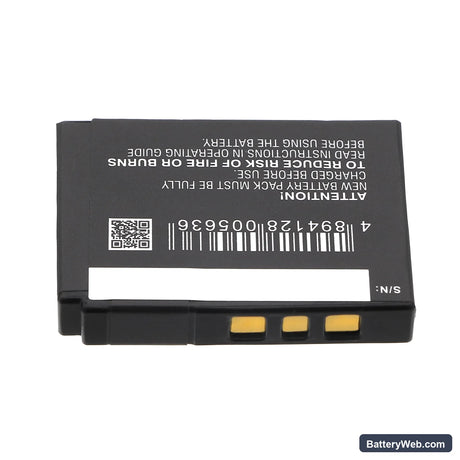 Kodak EasyShare V530 Replacement Battery, 3.7V, 420mAh, Li-ion 3