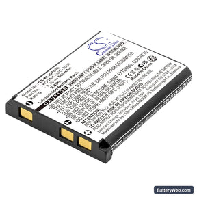 Ricoh DM-6370 Replacement Battery, 3.7V, 660mAh, Li-ion 1