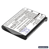 Ricoh DM-6370 Replacement Battery, 3.7V, 660mAh, Li-ion 2