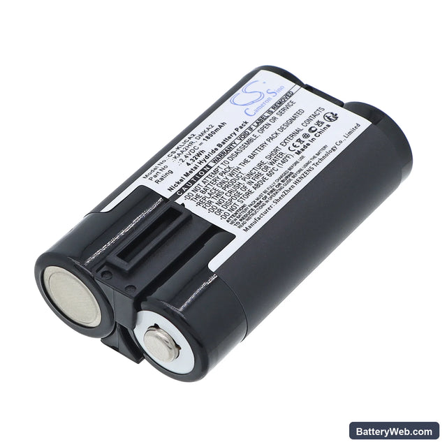 NiKon Coolpix 600 Replacement Battery, 2.4V, 1800mAh, Ni-MH 1