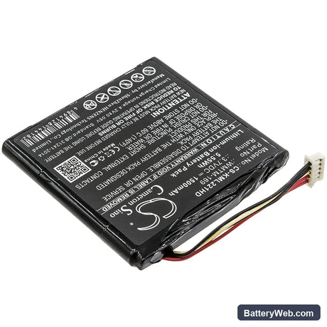 Kingston MLW221 Replacement Battery, 3.7V, 1500mAh, Li-ion 2