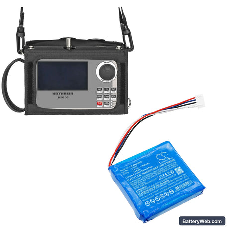 Kathrein MSK 30/L Replacement Battery, 7.4V, 2500mAh, Li-Polymer 6