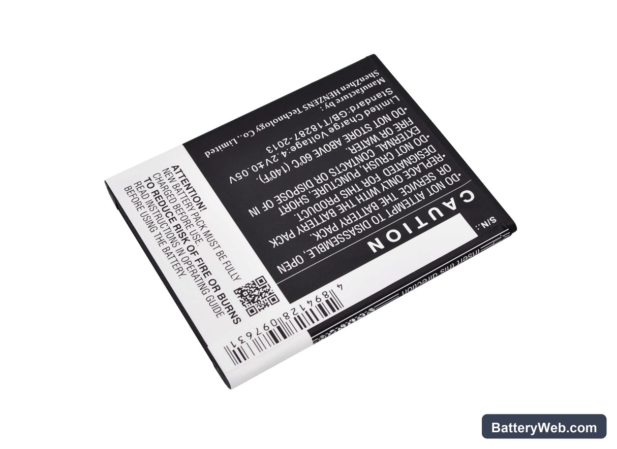 KAZAM Trooper2 5.0 Replacement Battery, 3.7V, 2000mAh, Li-ion 3