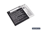 KAZAM Trooper2 5.0 Replacement Battery, 3.7V, 2000mAh, Li-ion 4