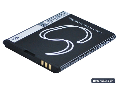 KAZAM Trooper 441L Replacement Battery, 3.7V, 1500mAh, Li-ion 4