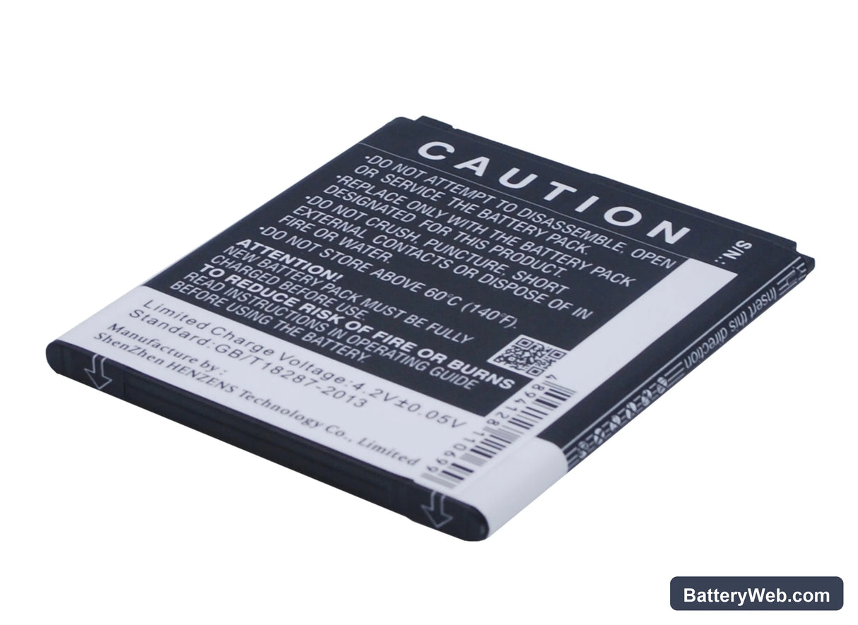 KAZAM Trooper 450L Replacement Battery, 3.7V, 2000mAh, Li-ion 4