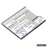 KAZAM Tornado 2 Replacement Battery, 3.8V, 1700mAh, Li-Polymer 2