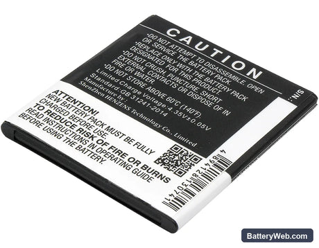 KAZAM Trooper 540 Replacement Battery, 3.8V, 1700mAh, Li-Polymer 4