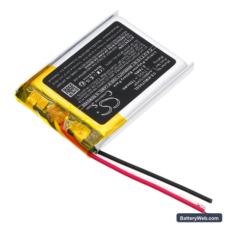 KEF Mu7 Replacement Battery, 3.7V, 750mAh, Li-Polymer 2
