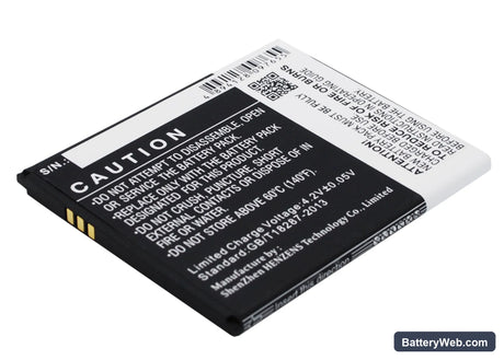 KAZAM Trooper X5.0 Replacement Battery, 3.7V, 2000mAh, Li-ion 4