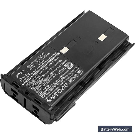 Kenwood TK-25A Replacement Battery, 7.2V, 1300mAh, Ni-MH 1