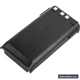 Kenwood TK-25A Replacement Battery, 7.2V, 1300mAh, Ni-MH 4