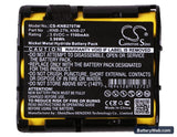 Kenwood TK-3130 Replacement Battery, 3.6V, 1100mAh, Ni-MH 5