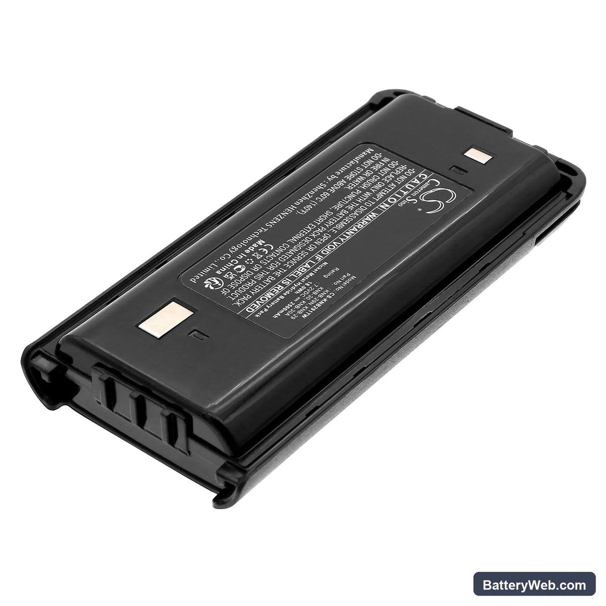 Kenwood TK-2200 Replacement Battery, 7.2V, 2500mAh, Ni-MH 2
