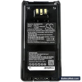 Kenwood NX-200S Replacement Battery, 7.4V, 1800mAh, Li-ion 5