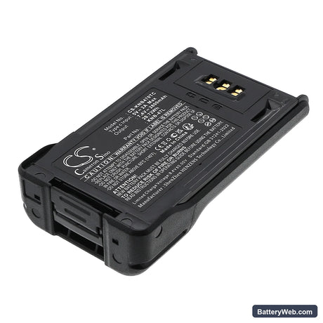 Kenwood NX-200 Replacement Battery, 7.4V, 2800mAh, Li-ion 1