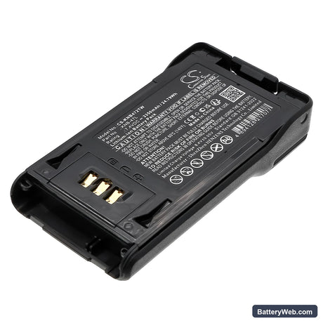 Kenwood NX-200 Replacement Battery, 7.4V, 3350mAh, Li-ion 1