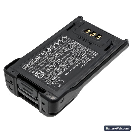 Kenwood NX-200 Replacement Battery, 7.4V, 3350mAh, Li-ion 2