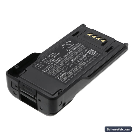 Kenwood P25 Replacement Battery, 7.4V, 2800mAh, Li-ion 1