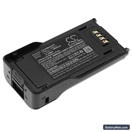 Kenwood P25 Replacement Battery, 7.4V, 5000mAh, Li-ion 1
