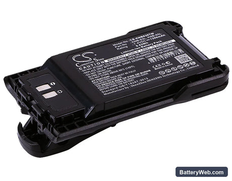 Kenwood TK-2000K Replacement Battery, 7.4V, 1300mAh, Li-ion 1